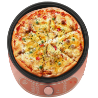 益多YD-S02B 电饼铛家用快速加热 多功能煎烤炒煮一体机 一键启动旋转控温加深大号电饼铛 可透视