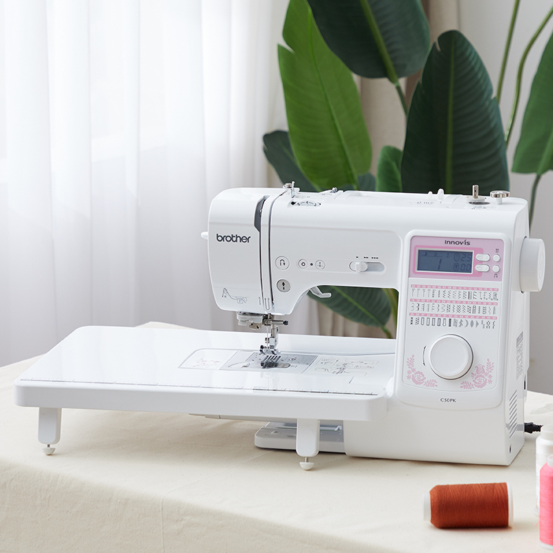 日本兄弟c50pk家用多功能电子全自动缝纫机