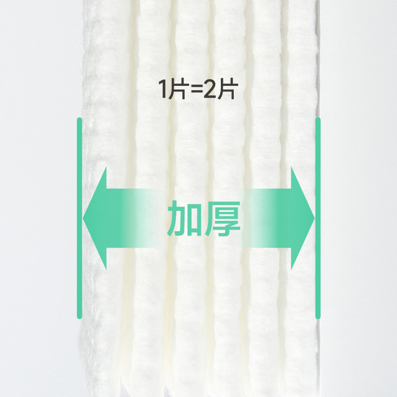 纯棉一次性洗脸巾珍珠纹擦脸巾 20*20cm/60片/盒 白色 Z-2009 一包装高清大图