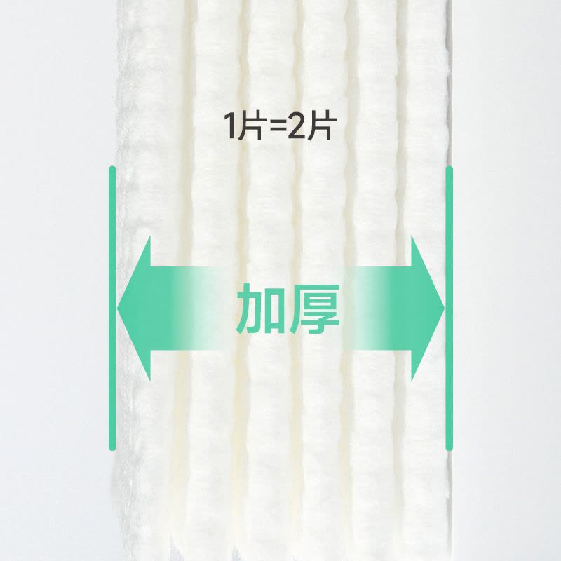 纯棉一次性洗脸巾珍珠纹擦脸巾 20*20cm/60片/盒 白色 Z-2009 一包装图片