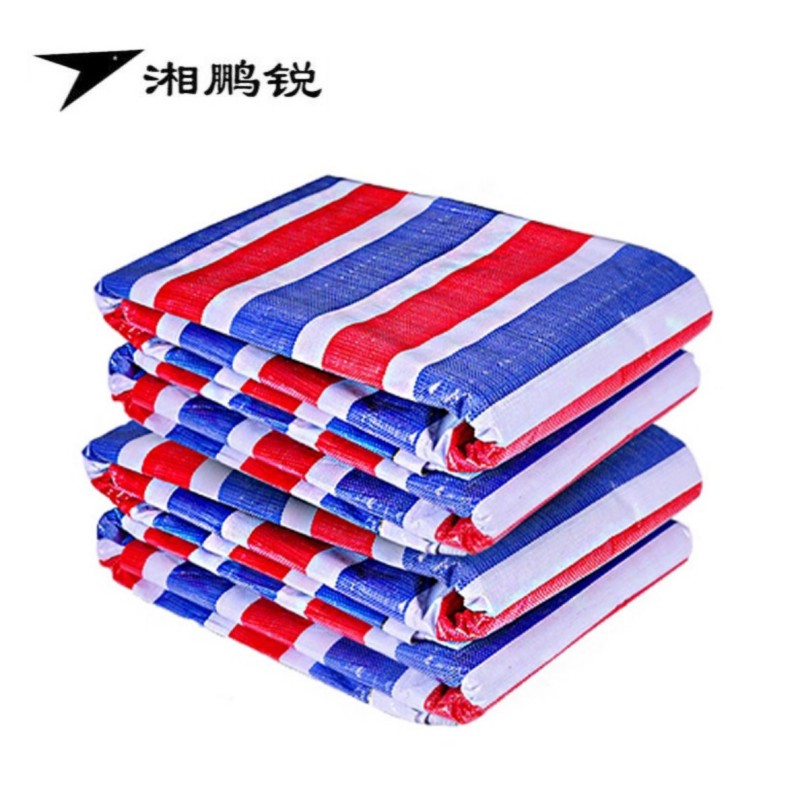 湘鹏锐 彩条布 100克 平方米高清大图