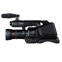 松下(Panasonic) HC-MDH2GK肩扛式高清摄像机 松下MDH2 专业摄像机 5轴光学防抖 21倍光学变焦