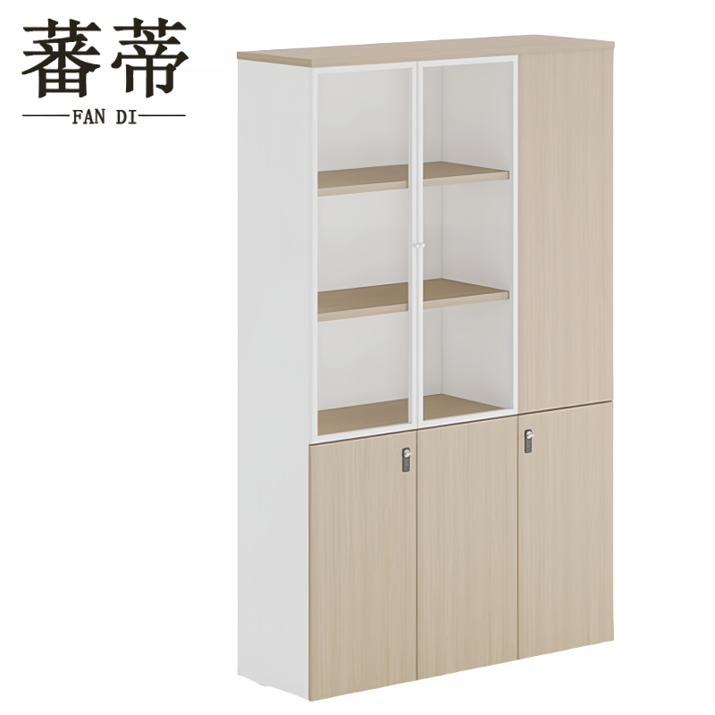 蕃蒂三门文件柜1200*400*2000mm台高清大图