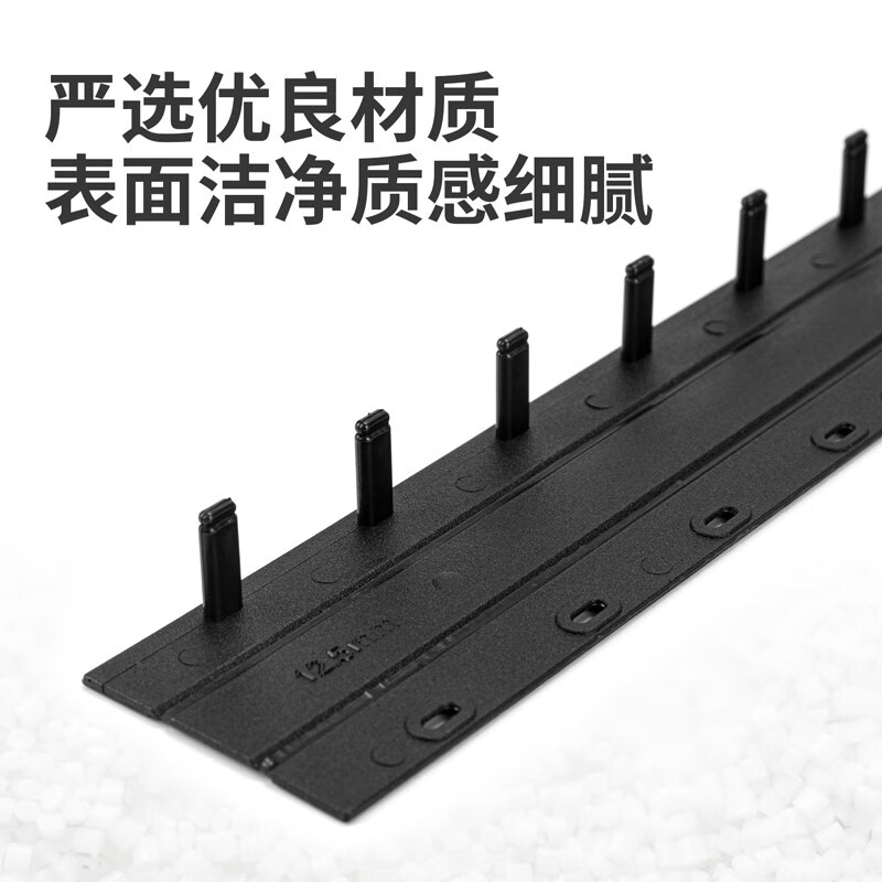 得力名片册A5商务便携多功能收纳盒金属边框防尘设计简约时尚办公收纳神器高清大图