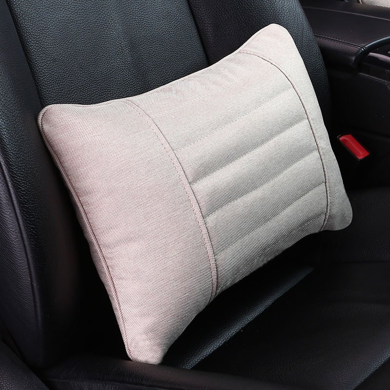敬平汽车腰靠护腰靠垫车内座椅腰靠车用靠枕腰枕车载头枕抱枕套装用品