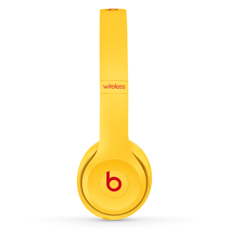 BEATS Solo3 Wireless 头戴式蓝牙耳机 学院黄
