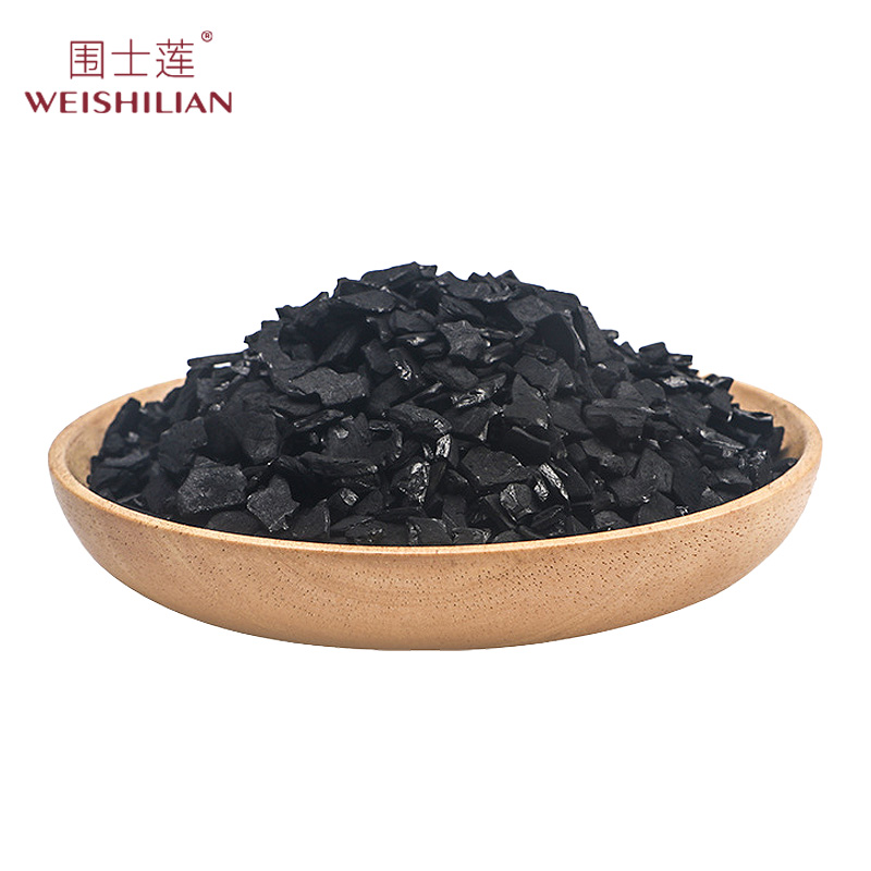 围士莲 椰壳碳活性炭 碘值1000/1-2mm 25kg 袋高清大图