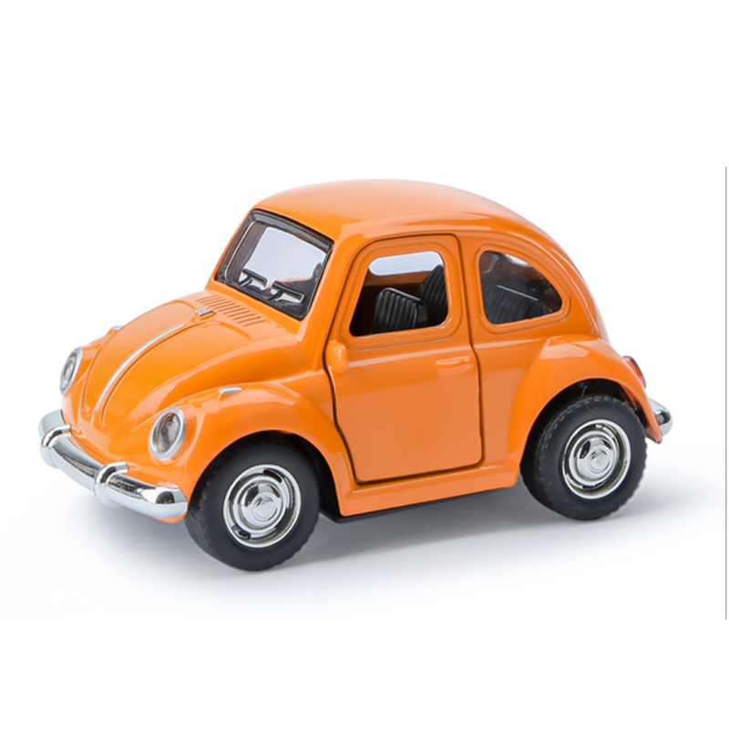 知识花园车模玩具no My66 Q5221 知识花园1 38 Q版甲壳虫声光回力合金车橙色双开门小汽车模型惯性车玩具 男女孩 价格图片品牌报价 苏宁易购邦尼威母婴专营店