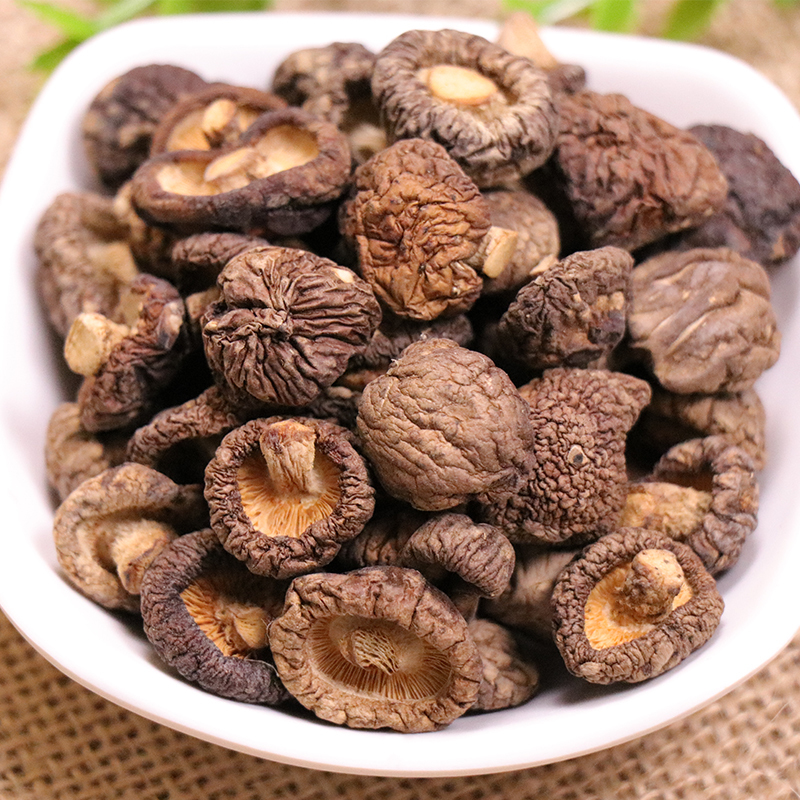 一品爽精选香菇500g金钱菇珍珠菇南北干货肉厚味鲜新货