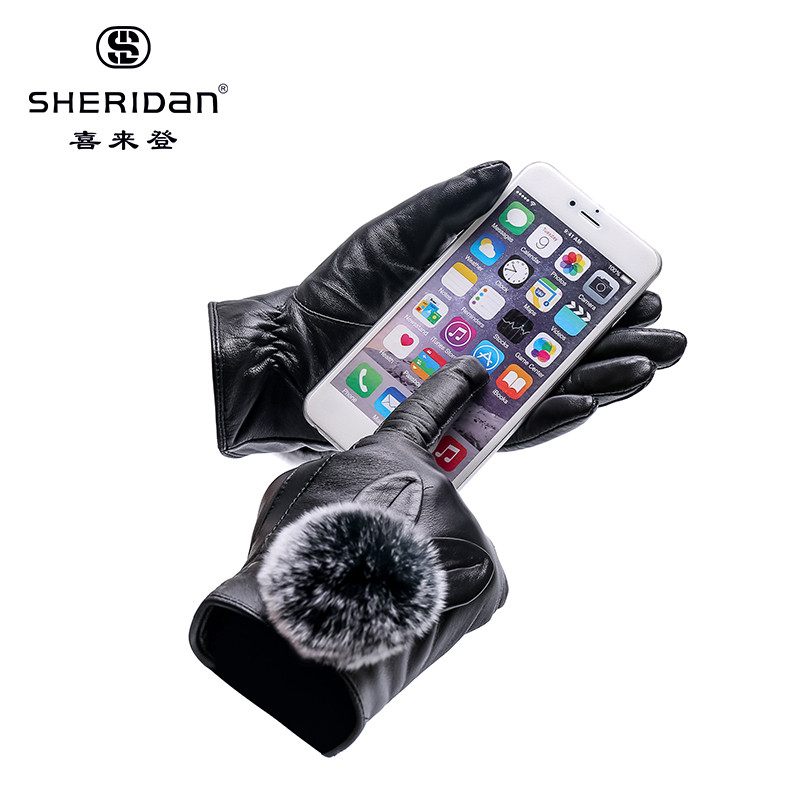 喜来登SHERIDAN 女士加绒手套NL171202S高清大图