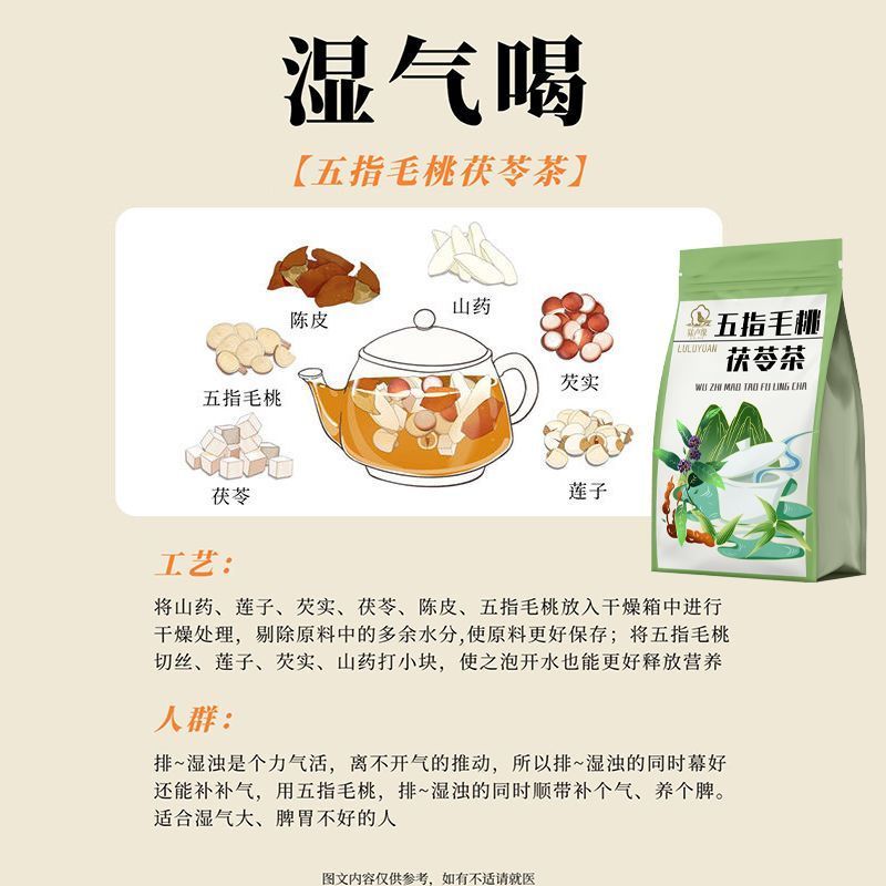 食品保健/酒水饮料>茶叶>花草茶>陆卢缘>陆卢缘]中药奶茶桑葚枸杞玫瑰