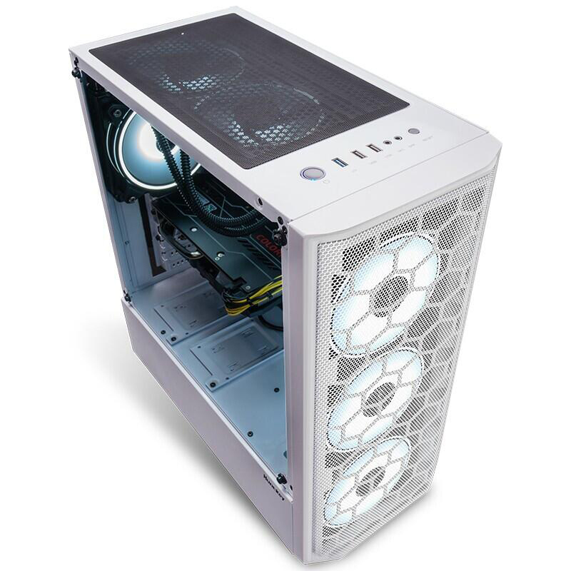 攀升 R5 3600/RTX3060 12G/500GB/组装机 电脑主机 台式主机 吃鸡游戏游戏主机台式电脑