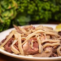 巴林牧场 内蒙草地羊 精选羊杂200g*5袋 原味羊杂碎 真空包装 特产小吃