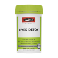 Swisse 护肝片 200粒 1瓶装 片剂 肝水飞蓟肝脏Liver Detox (膳食营养补充剂)澳洲进口