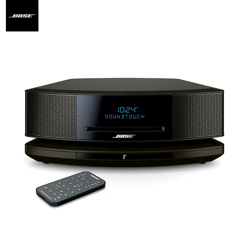 [白色有底座]BOSE Wave SoundTouch IV妙韵 CD播放机妙韵4代 博士家庭影院 bose蓝牙音响