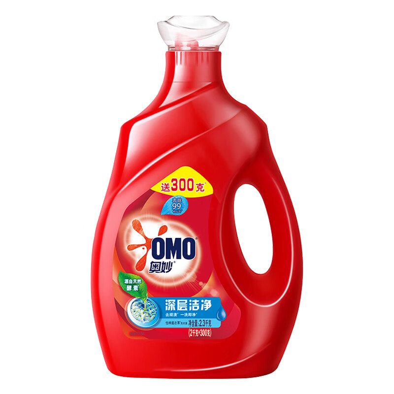 奥妙深层洁净薰衣草香氛多效护色深层洁净洗衣液 2.3kg高清大图