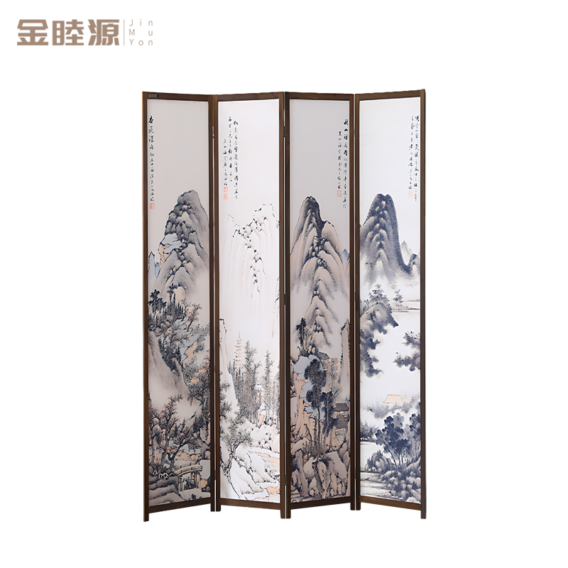 金睦源JINMUYON 屏风 4扇组高清大图