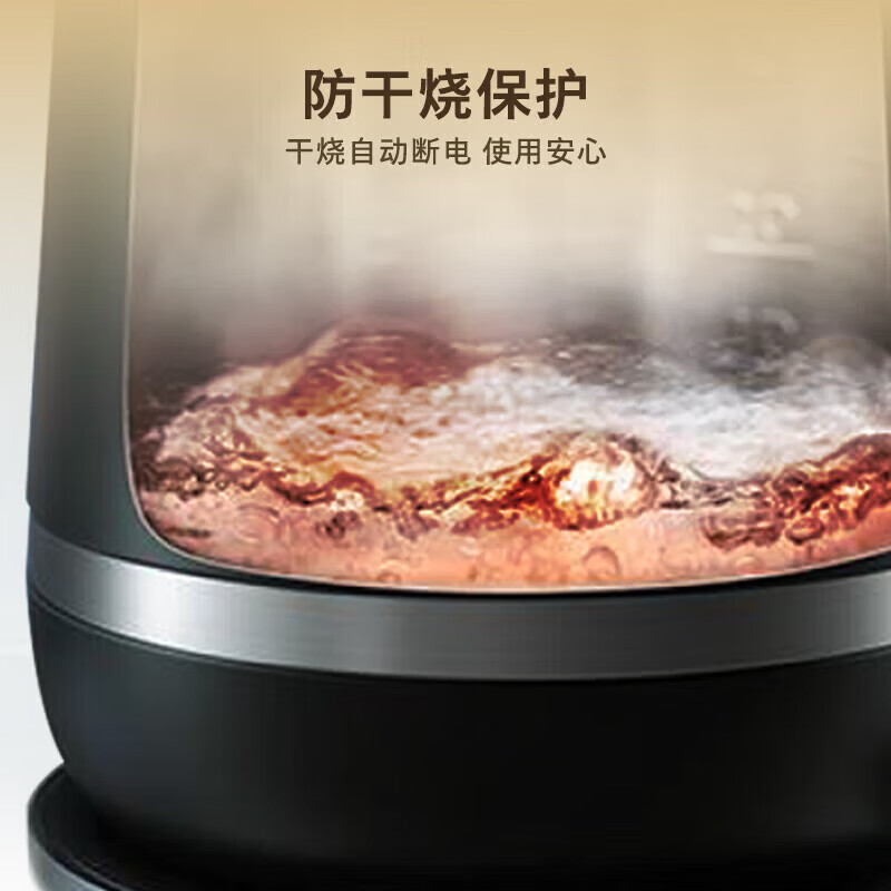 飞利浦(PHILIPS)双层控温电水壶 家用大容量1.7升烧水壶 6档温度 30分钟保温 HD9396/90高清大图