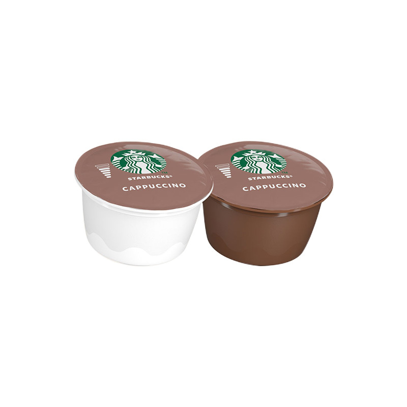 星巴克(Starbucks) 卡布奇诺咖啡 咖啡胶囊120g(内含12颗)(花式咖啡)