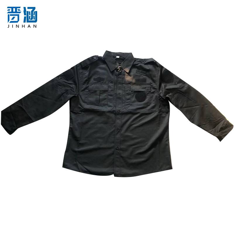 晋涵 长袖衬衣 S-4XL/件高清大图