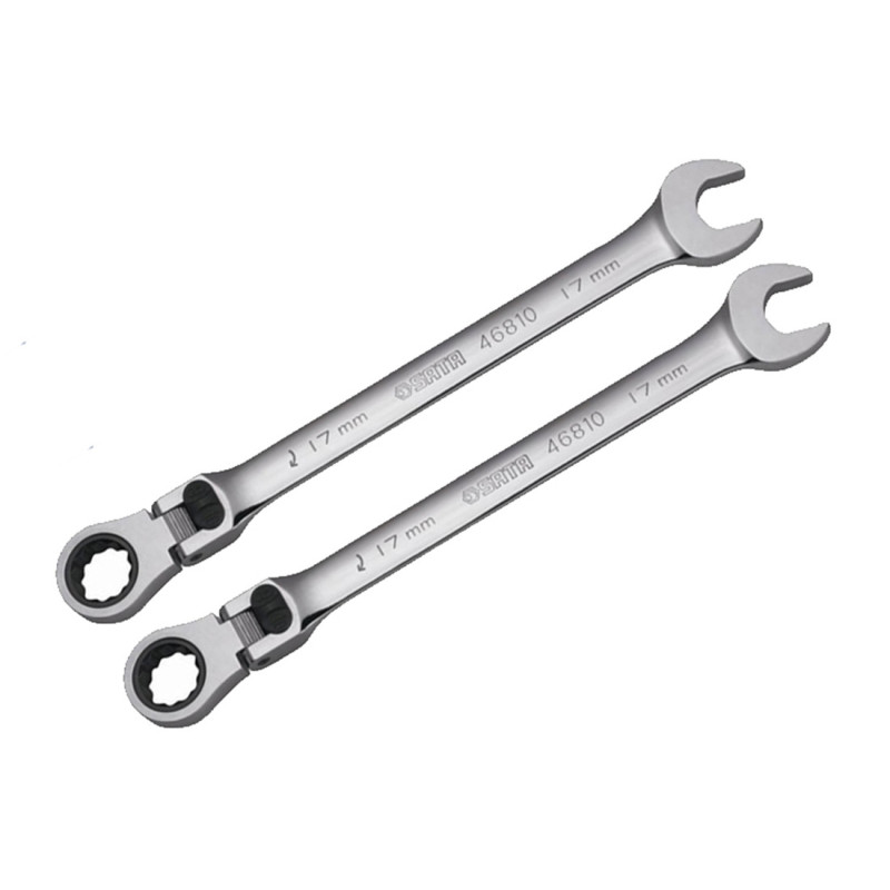 世达(SATA) 加长型锁定活头快扳17MM46810