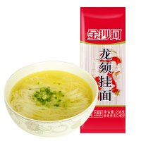 金沙河挂面 龙须面条 生日面礼品面1-2人份 细面条经典面条 200g