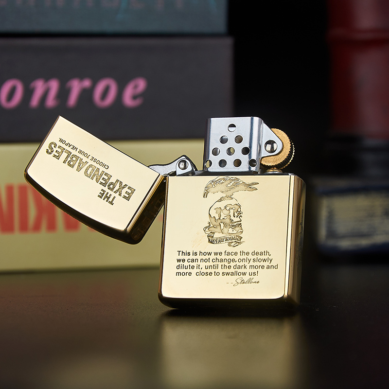 苏宁自营佐罗二代升级版敢死队防风煤油打火机zorro个性创意火机自用