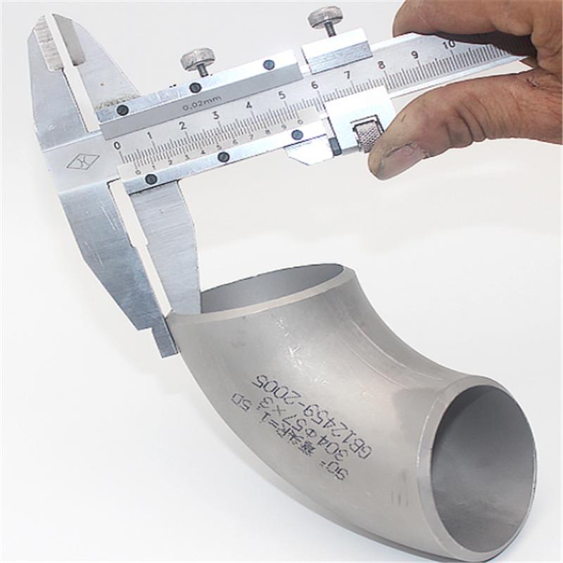 联塑(LESSO) 316L不锈钢焊接弯头-内径65mm外径76mm /银色(单位:个)
