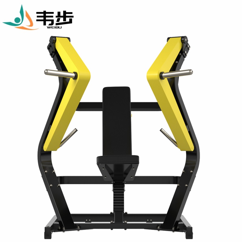 韦步EM810商用坐式下斜推胸训练架大黄蜂系列肌肉专项练习自由力量器械高清大图