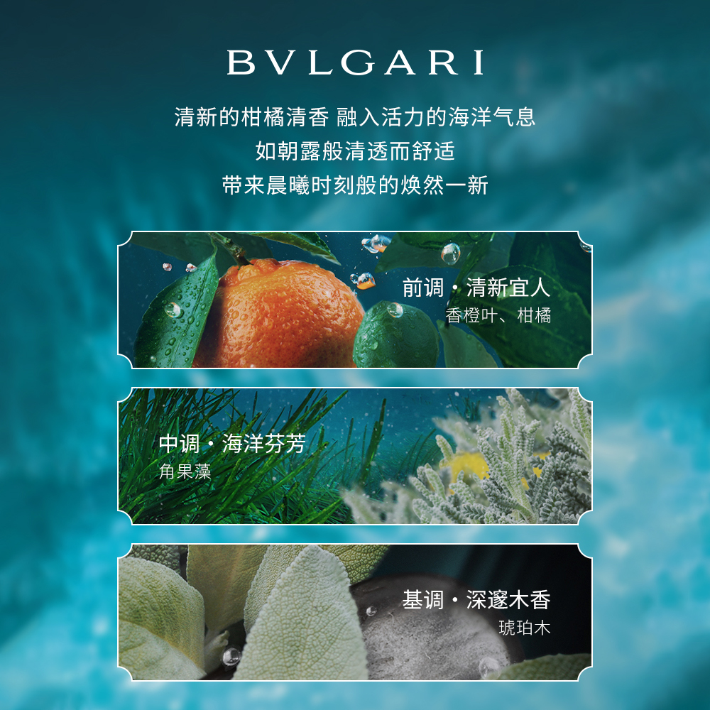 BVLGARI宝格丽碧蓝男士淡香氛男士香水生日礼物七夕礼物50ml高清大图