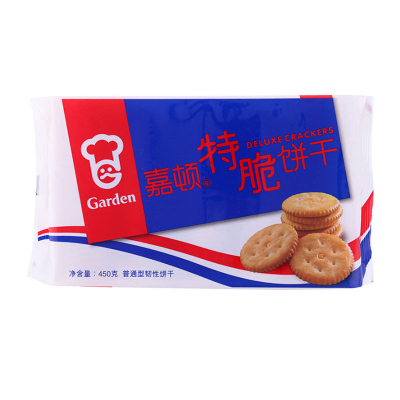 嘉顿 (Garden)特脆饼干 450g/袋