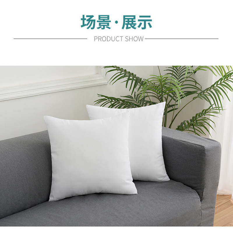 东凯汇普 磨毛枕芯 50*50cm 1个高清大图