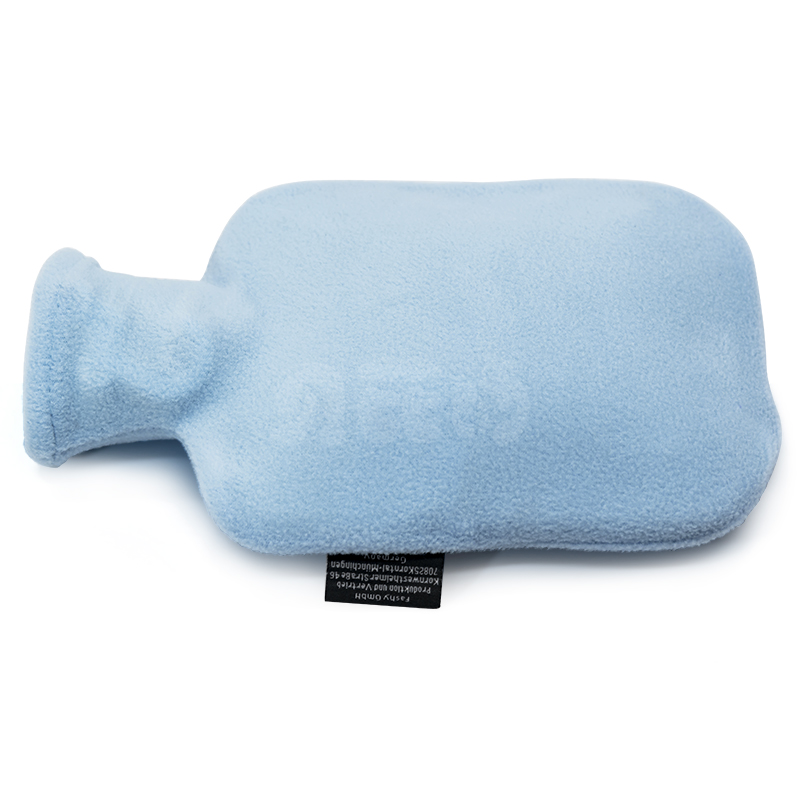 德国进口 费许fashy注水式热水袋 暖水袋 暖脚暖手腰肩颈 经期暖腹 小号配布套款 保暖用品0.8L高清大图