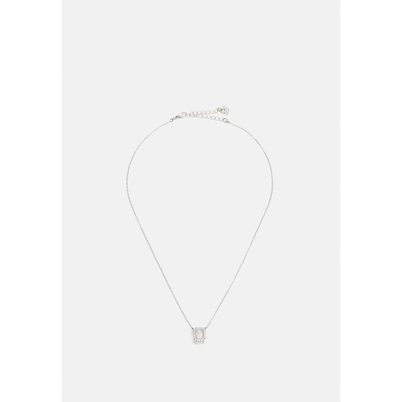 Swarovski女士精美时尚密镶钻项链 UNA PENDANT OCTAGON CU 轻奢百塔饰品