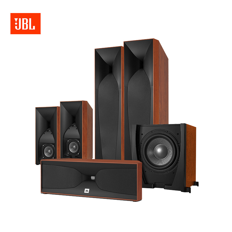 JBL STUDIO580CH 5.1家庭影院音箱 电视音响 落地影院 组合音响 客厅影院 音响套装 HIFI