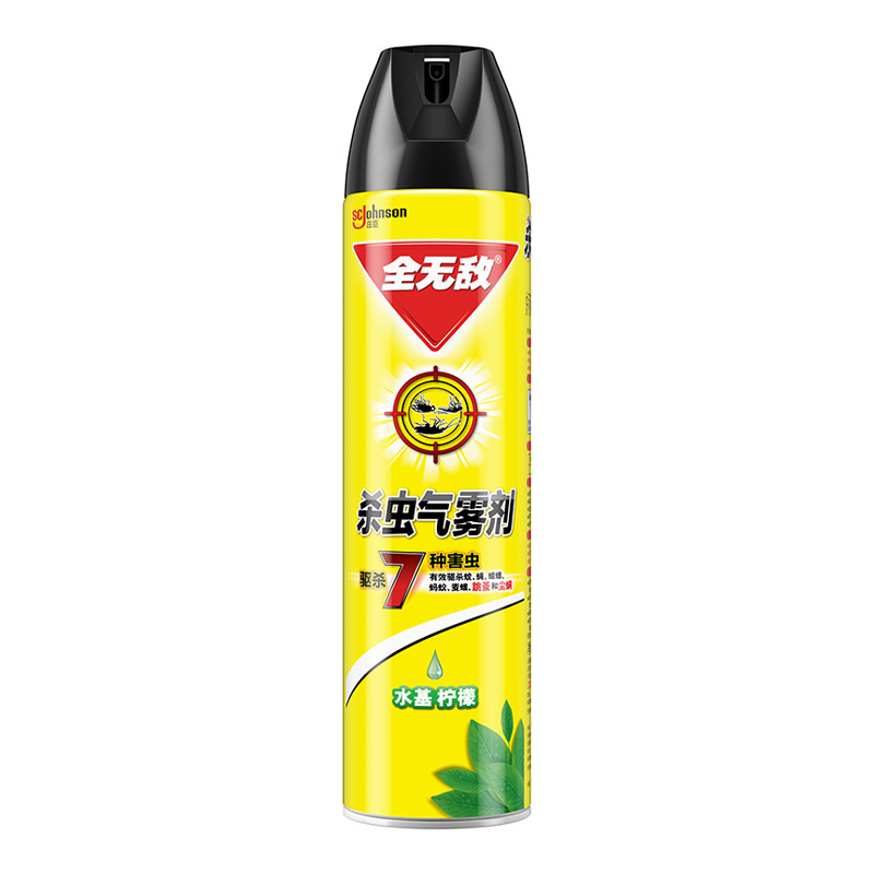 全无敌 杀虫气雾剂 柠檬香型 600ml 灭蟑 杀蟑 杀飞虫 灭虫剂 除虫剂 杀虫水 杀虫剂[新老包装随机发货]