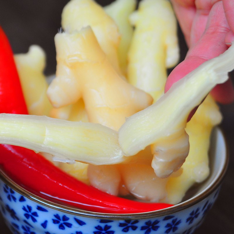 爱蜀味 传统老坛泡姜 四川泡菜泡仔姜350g
