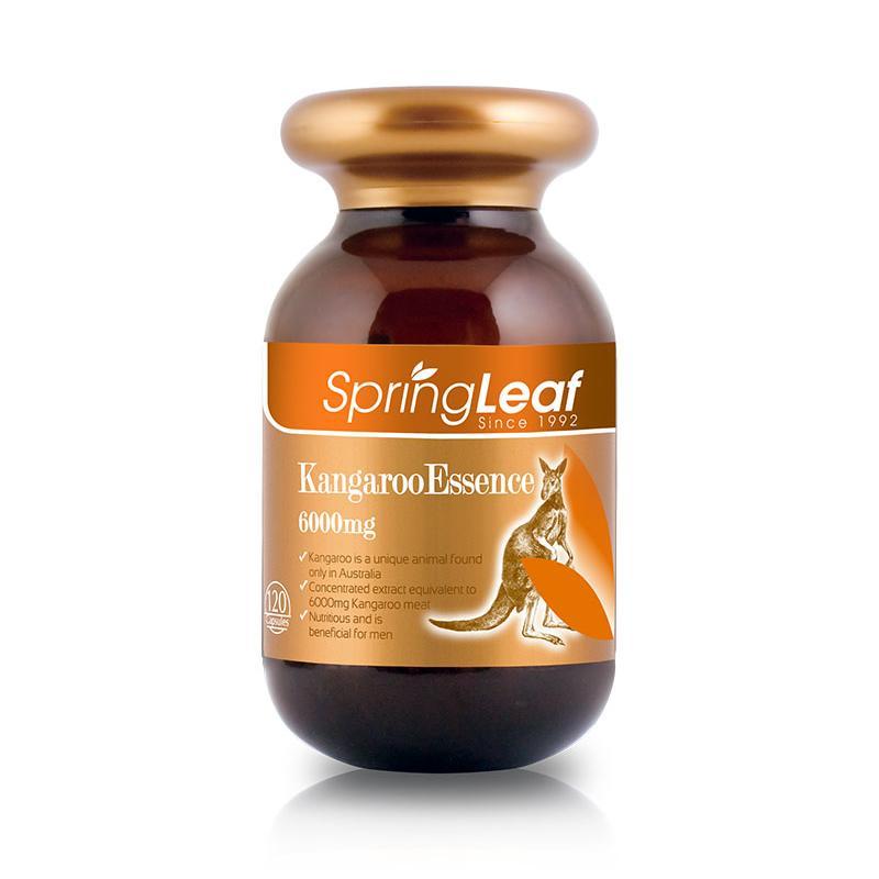 澳洲SPRINGLEAF绿芙红袋鼠精120粒男士保健品精力旺盛