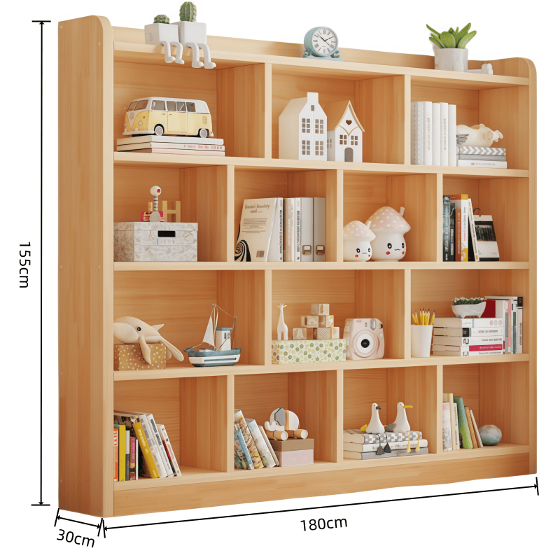 鑫木樽书架180*30*155cm个高清大图