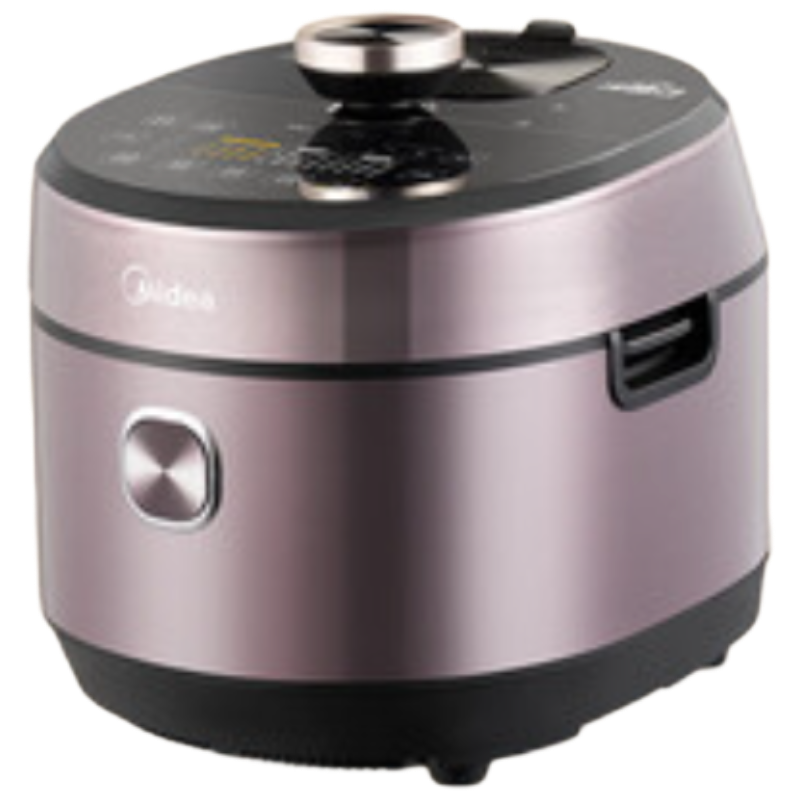 美的(Midea)0涂层电压力锅家用高压锅5L双胆IH电磁8分钟快速预约智能浓香电饭煲中途加菜 MY-S582N ZH