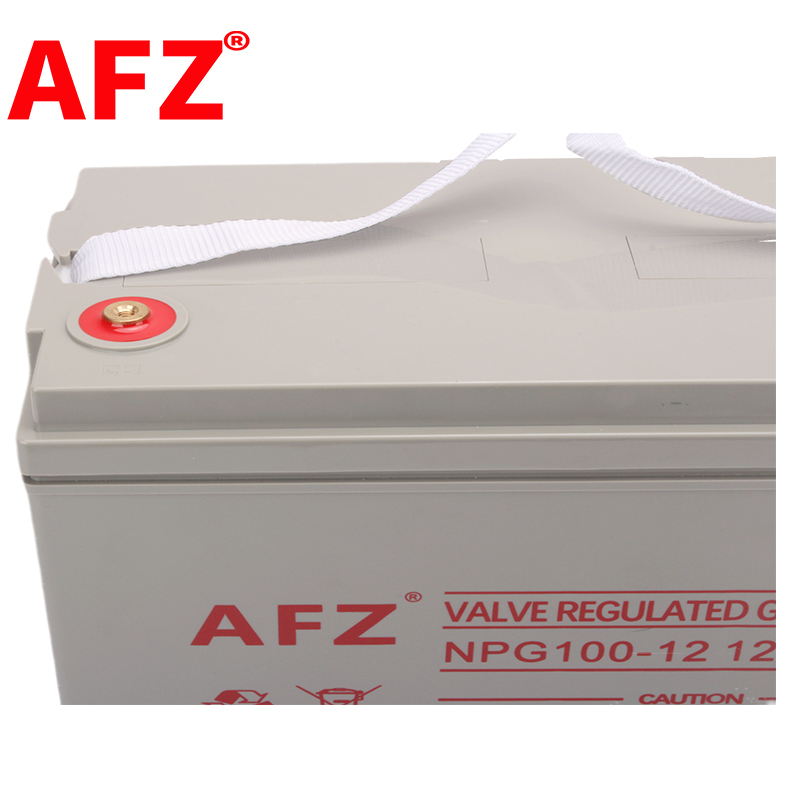 太阳能蓄电池12V100AH通信设备逆变EPS直流屏UPS电源NPG100-12短款高清大图