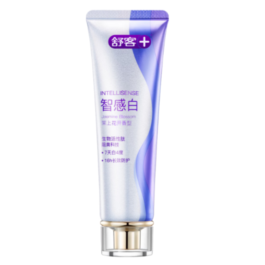 舒客(Saky) 智感焕白牙膏(空谷幽兰)120克+(茉上花开)*120克 美白去渍去黄清新口气JHJ-0096高清大图
