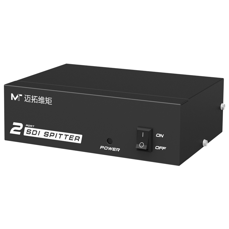 迈拓维矩MT-SD102 sdi分配器1进2出高清一分二视频分支器中继器1080p高清大图