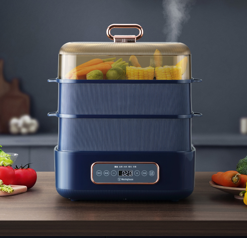 西屋WESTINGHOUSE电蒸锅WZL121一键烹饪保温持久多功能营养美味