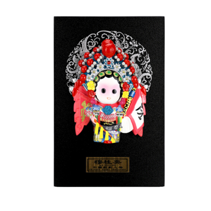 风雅堂泥塑+手提袋 穆桂英