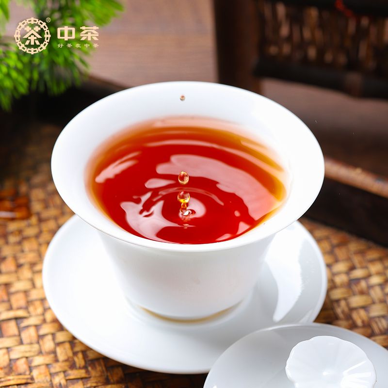 中茶普洱茶经典唛号典藏版熟普250g砖茶 7581云南普洱茶叶中华老字号高清大图