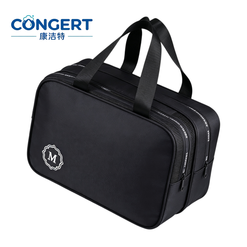 CONGERT 双层干湿分离洗漱包 25*13*15CM/个高清大图