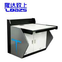 隆达致上LD159-1监控操作台机柜监控中心机房安防电脑监控台调度台接警台指挥席工作台桌工位定制做 单一联