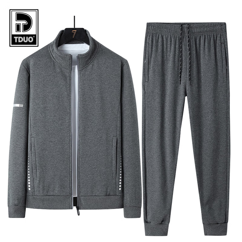 Tduo运动羽毛球服 A20 套 深灰束口 4XL