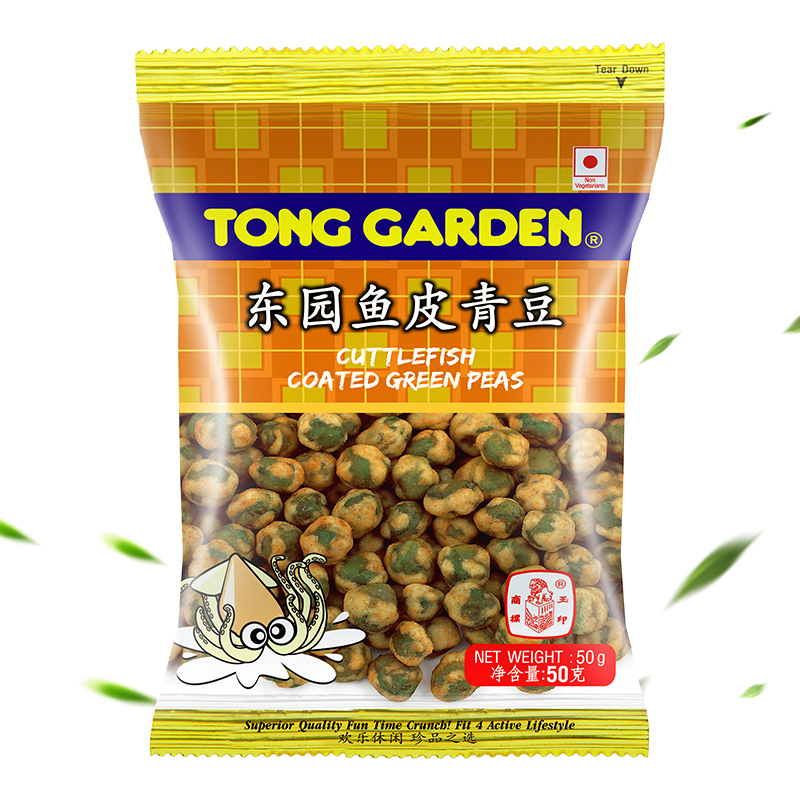 东园(Tong Garden) 鱼皮青豆 50克 泰国原装进口零食